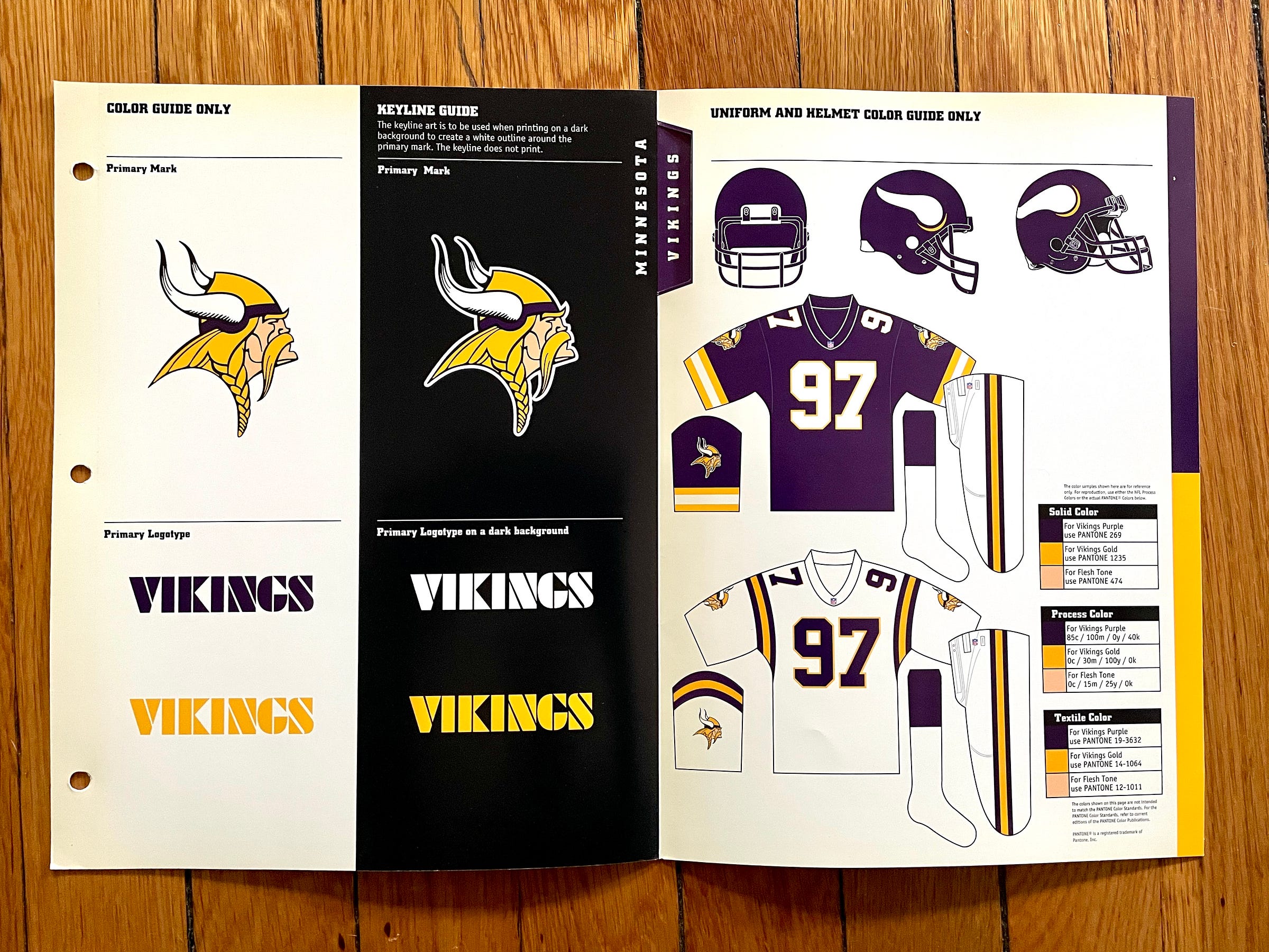 NFL Team Franchise Pantone Colors!