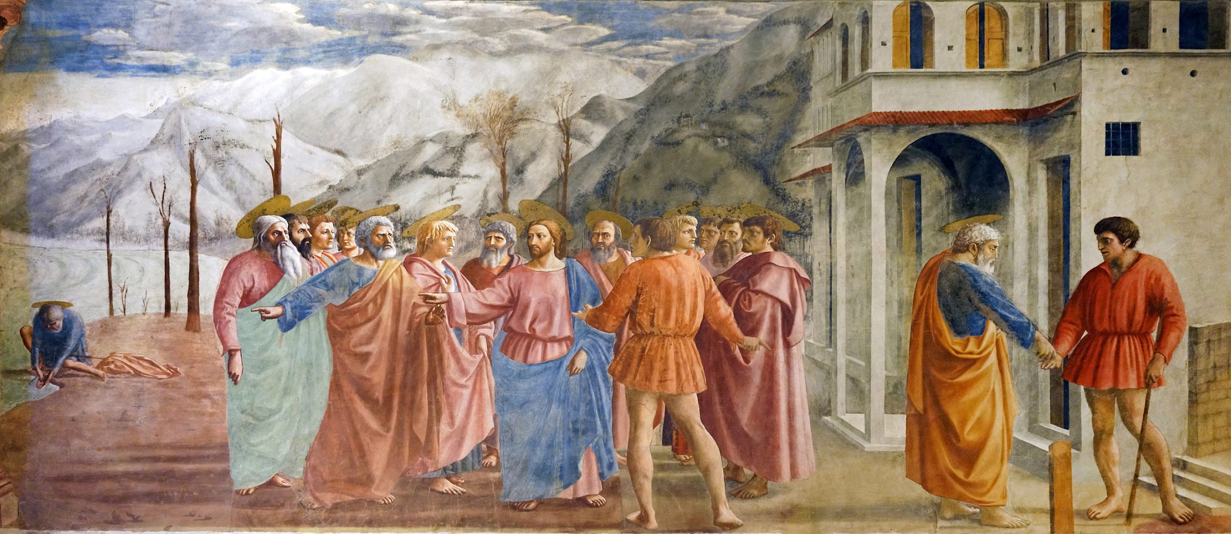 Masaccio, The Tribute Money and Expulsion in the Brancacci Chapel –  Smarthistory