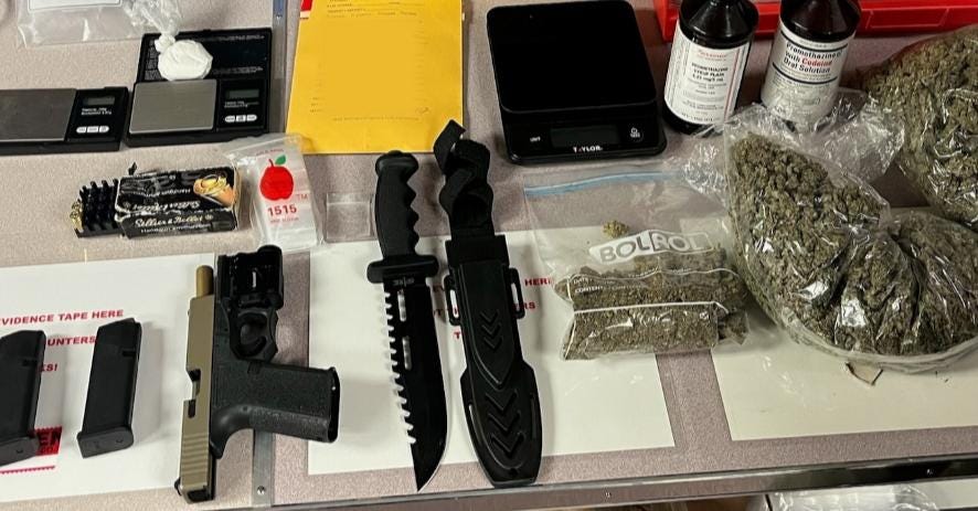 HIGH SCHOOL STUDENT ARRESTED FOR DRUG DISTRIBUTION AND POSSESSION OF FIREARMS