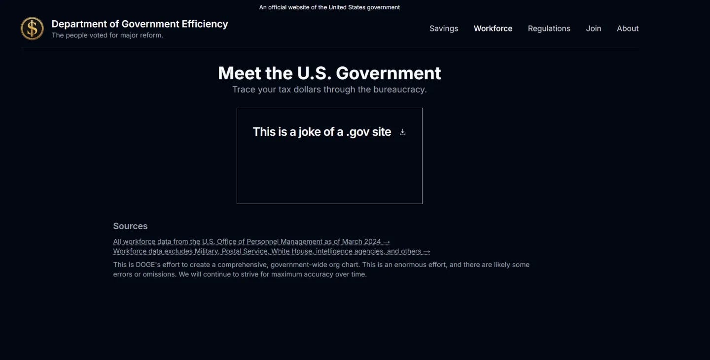 Elon Musk's DOGE.gov was hacked within days of launch.