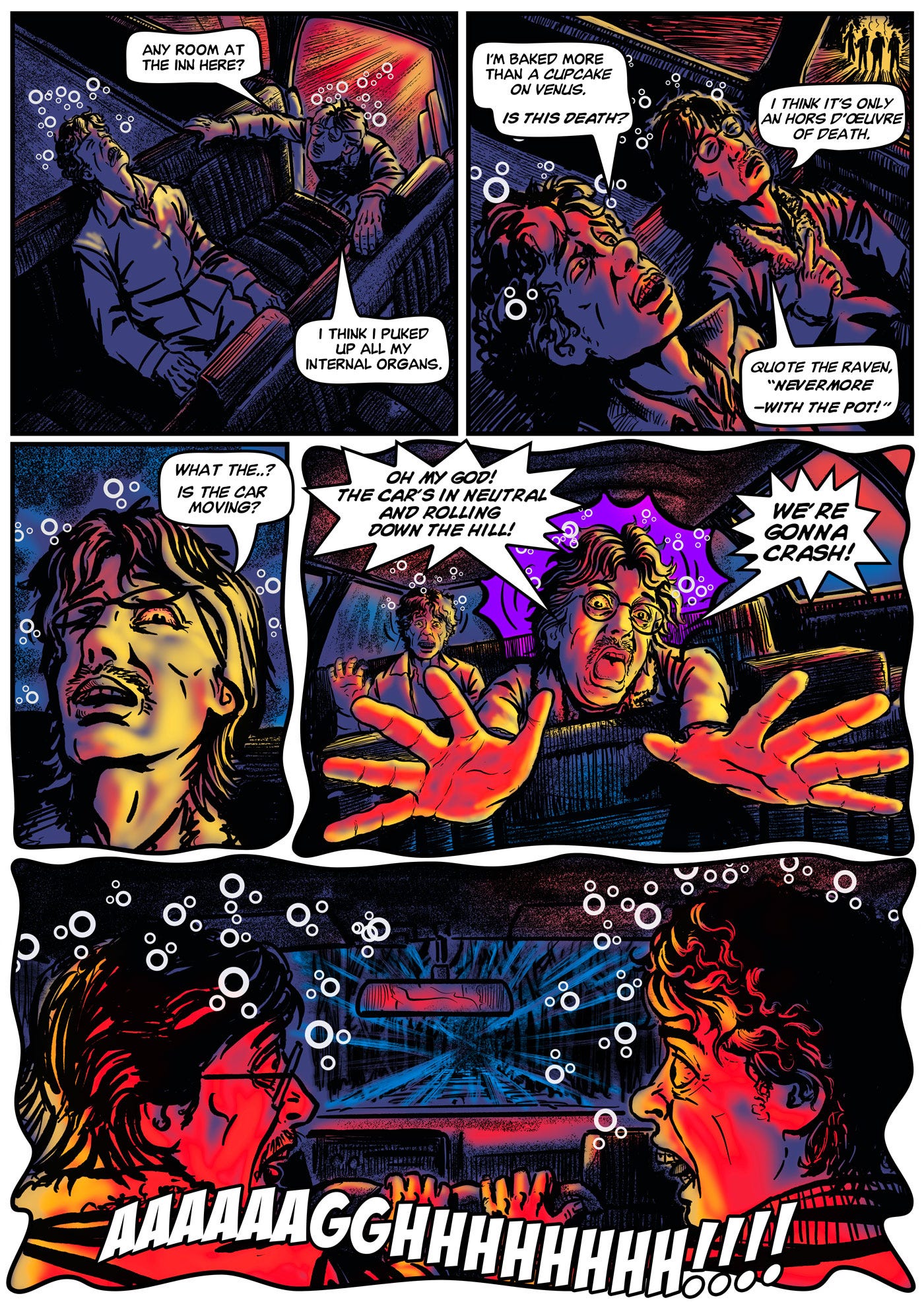 Warp18  Page 3 Comic by ER Flynn