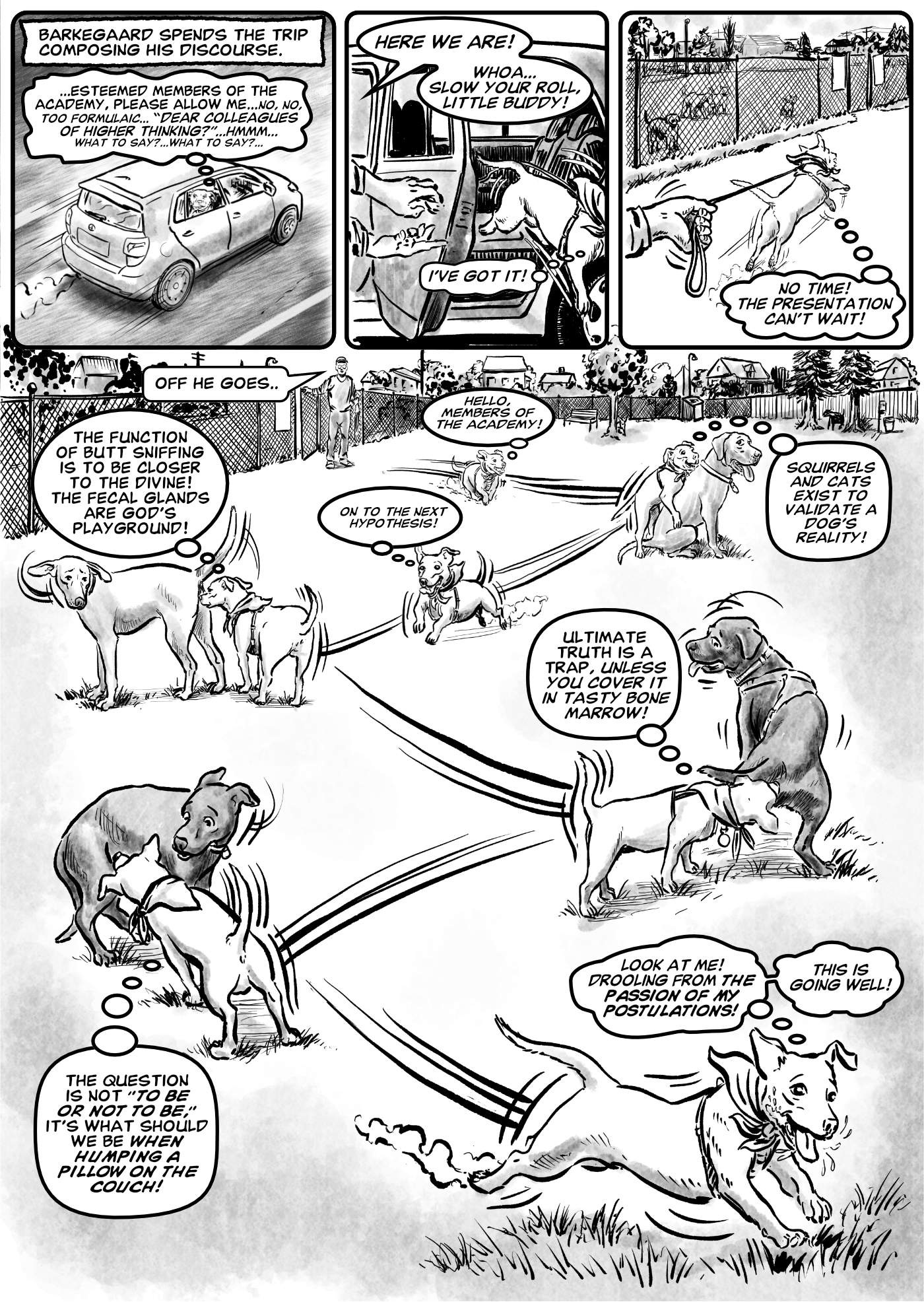 Barkegaard 3 Comic Page 2 by E.R. Flynn