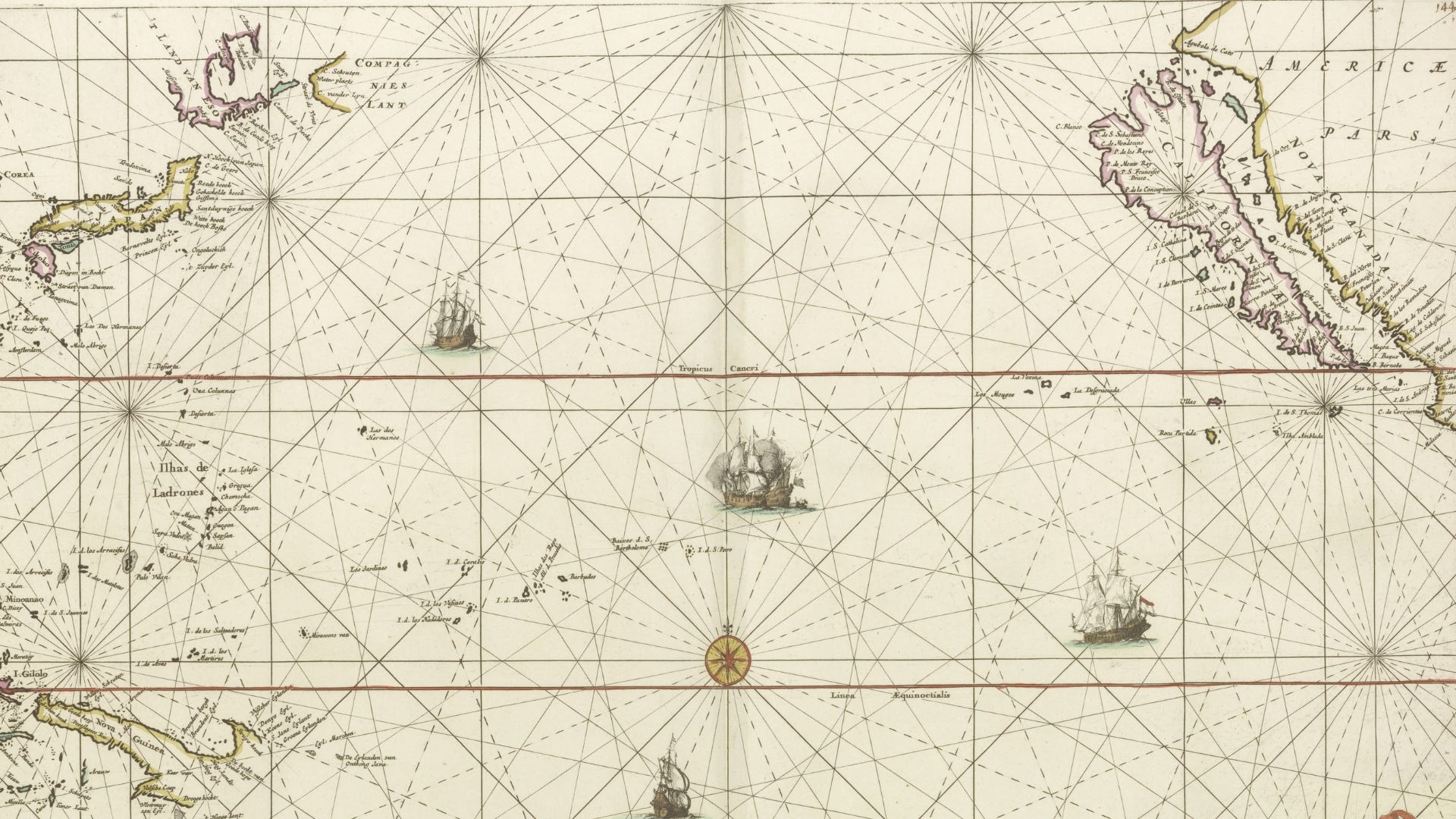 Source: “Atlas or Description of the world” by Frederik deWit, 1690, Amsterdam. Digitized 07-01-2015. Original: University Library Vrije Universiteit, Netherlands. https://vu.contentdm.oclc.org/digital/collection/krt/id/7236, page 143. Atlas: http://imagebase.ubvu.vu.nl/getobj.php?ppn=421257423