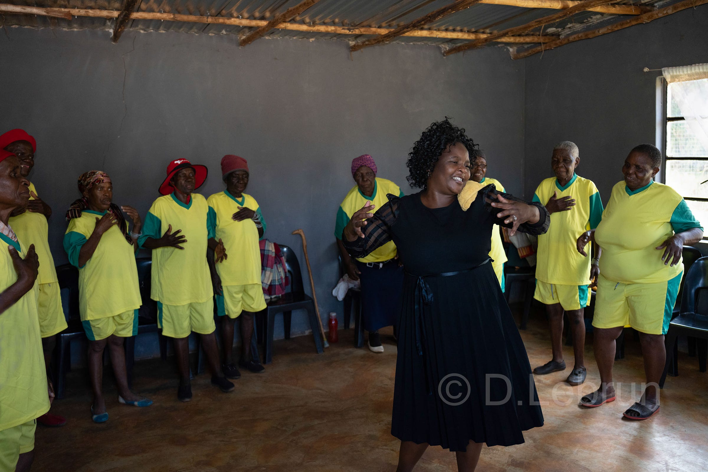 La génération la plus âgée a grandi sous le régime de l'apartheid et a vu les nombreux changements qui (n’) ont (pas) eu lieu depuis, Afrique du Sud 2024 (photo/Dorothée Lebrun).