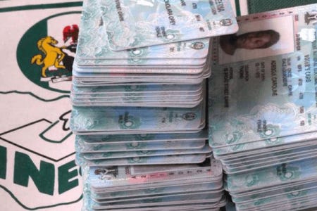 Permanent Voters Card (PVC) INEC diary