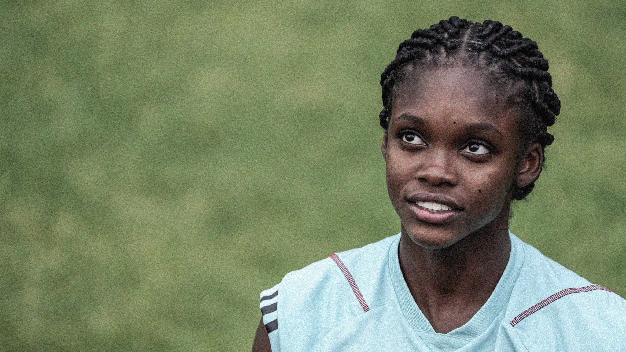 A close-up photo of Colombia's Linda Caicedo