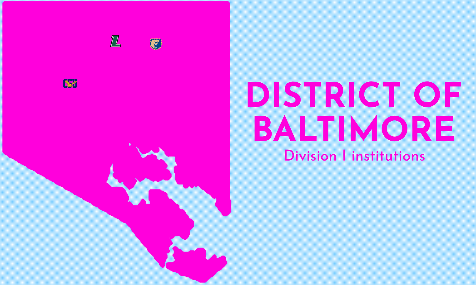 Map of Baltimore