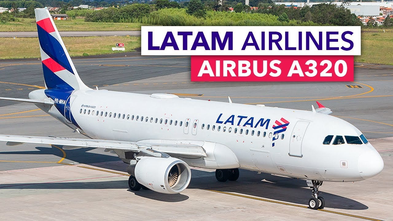 VLOG TRIP REPORT | LATAM AIRLINES Airbus A320 (ECONOMY) | Salvador - São  Paulo - YouTube