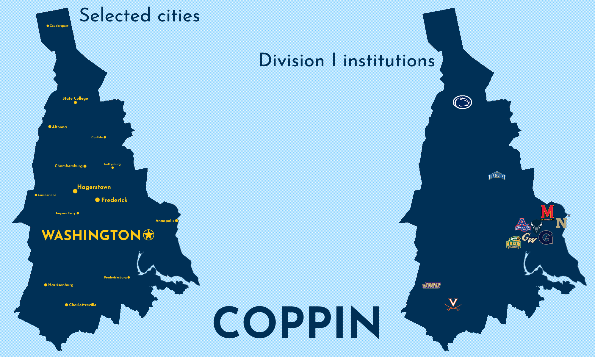 Map of Coppin