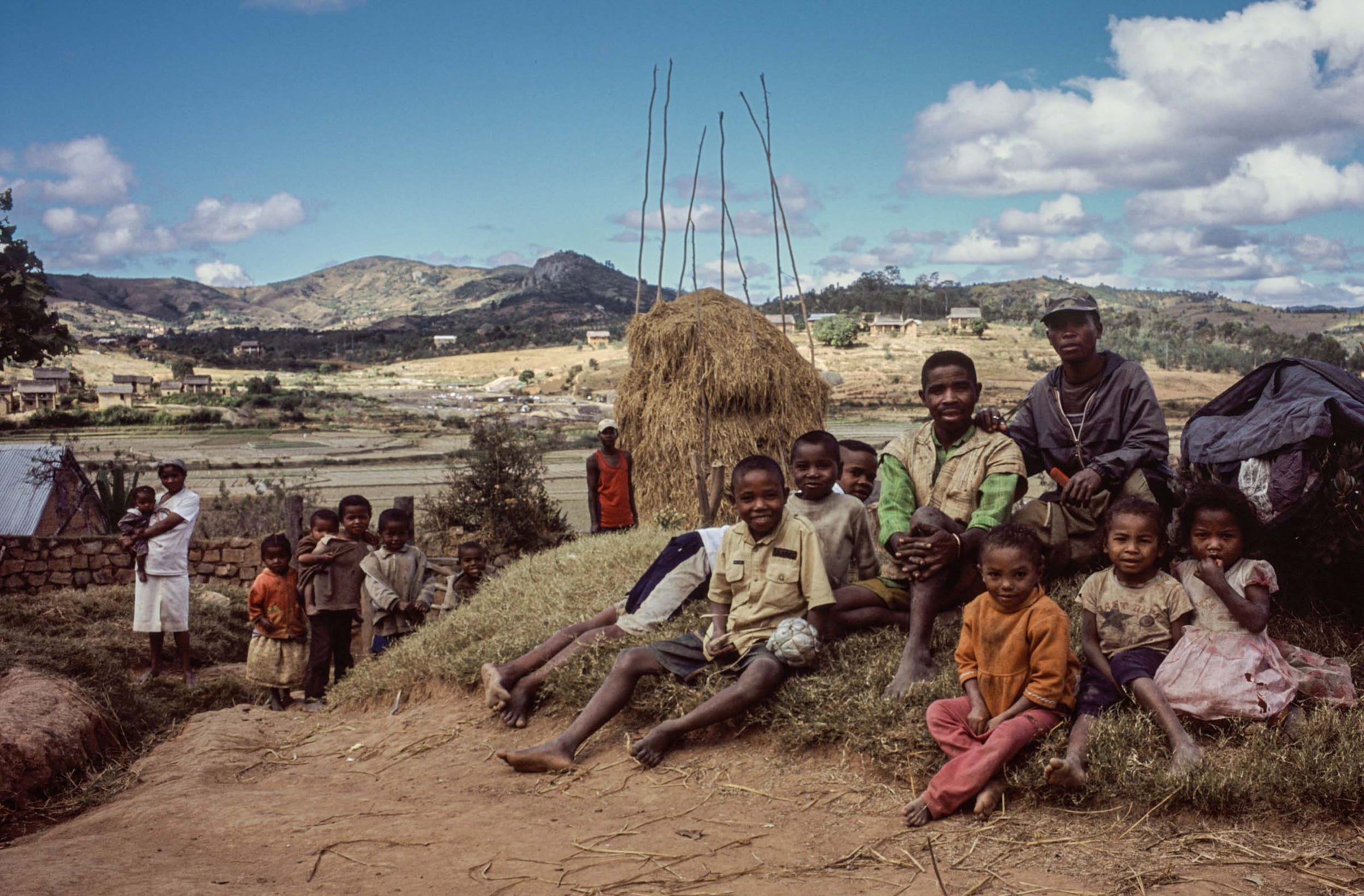 Madagascar has a high fertility rate of 3.8 children per woman (2023).