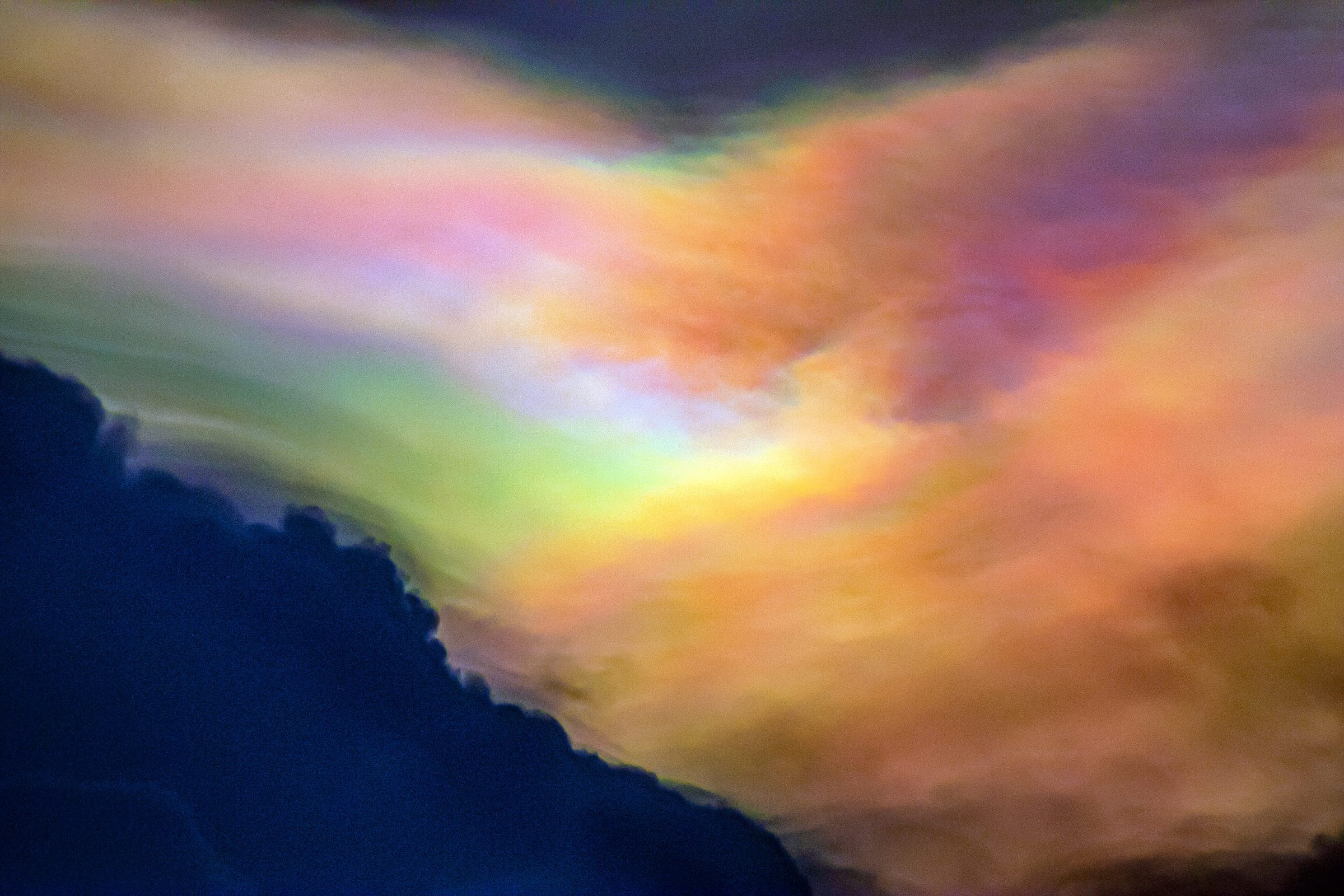 Rainbow cloud