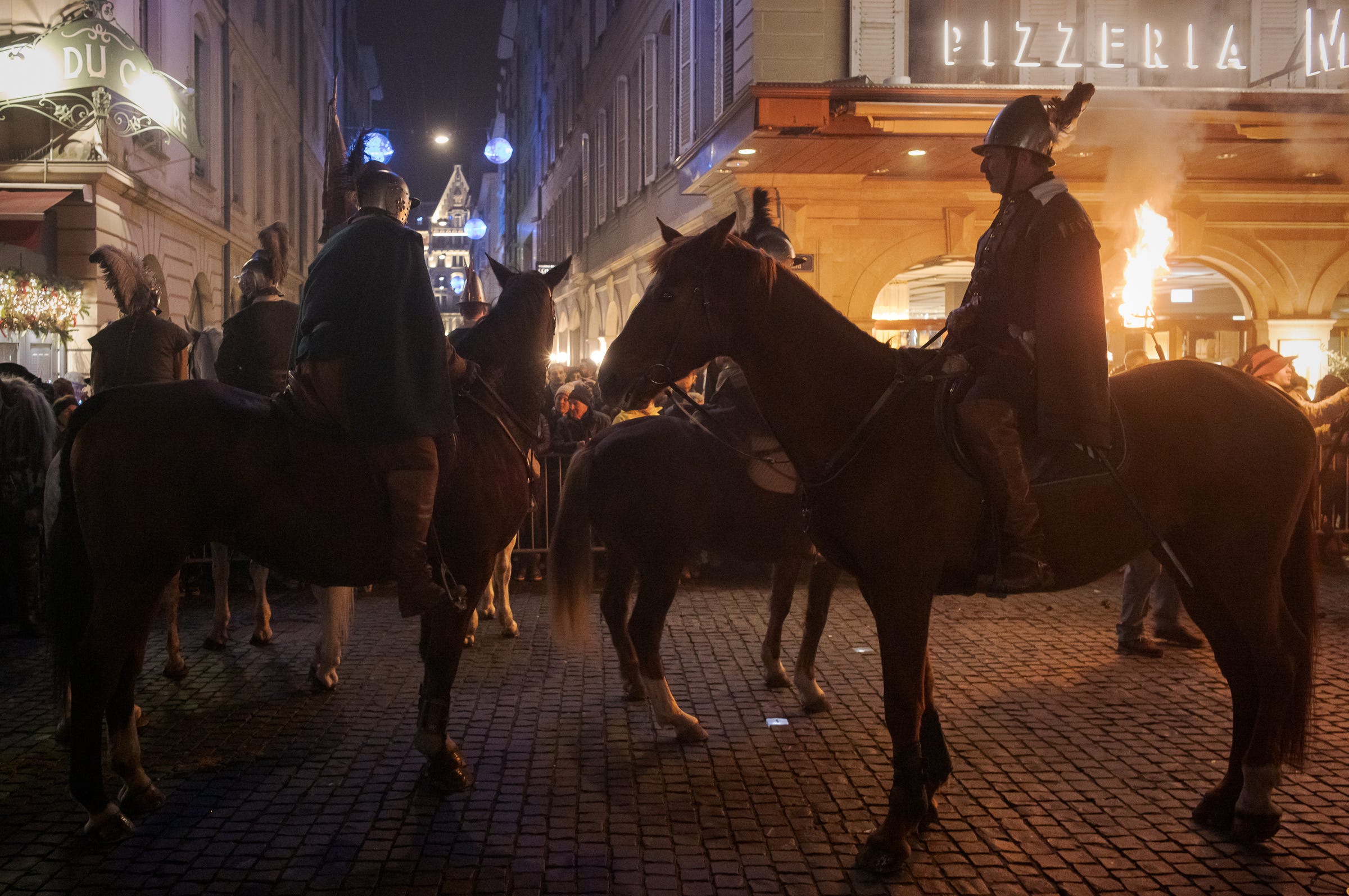 Fête-de-lEscalade, Geneva, Switzerland. 1/40, f/5.6, ISO8000, 28mm