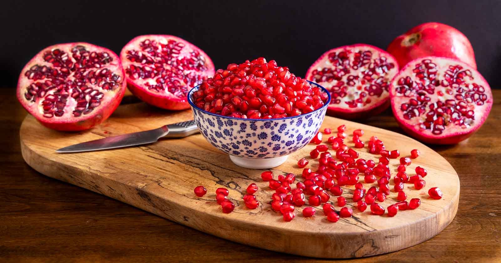The Easy Way to Remove Pomegranate Seeds