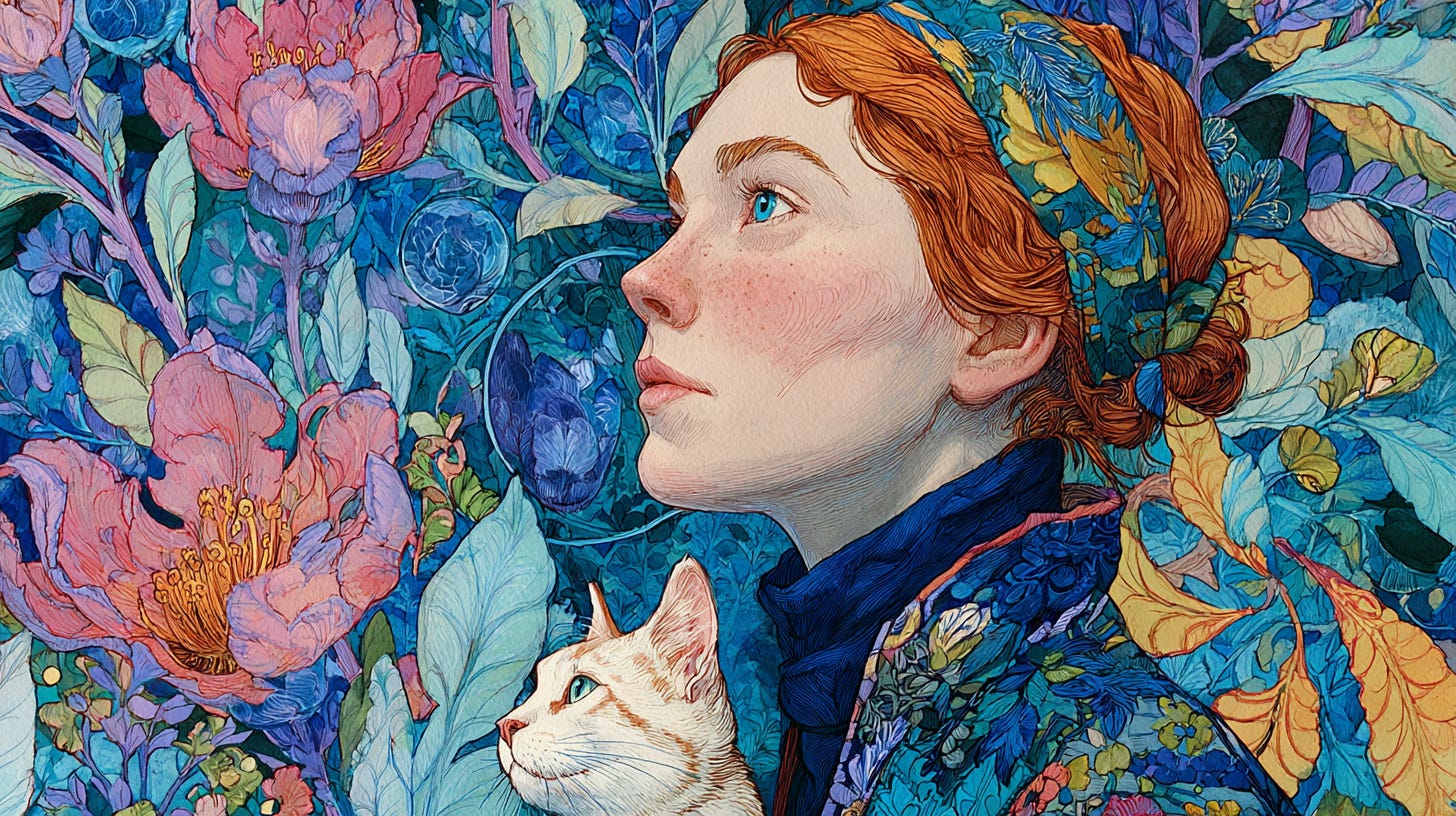 Look, kitty!  Another fantastic issue for subscribers!