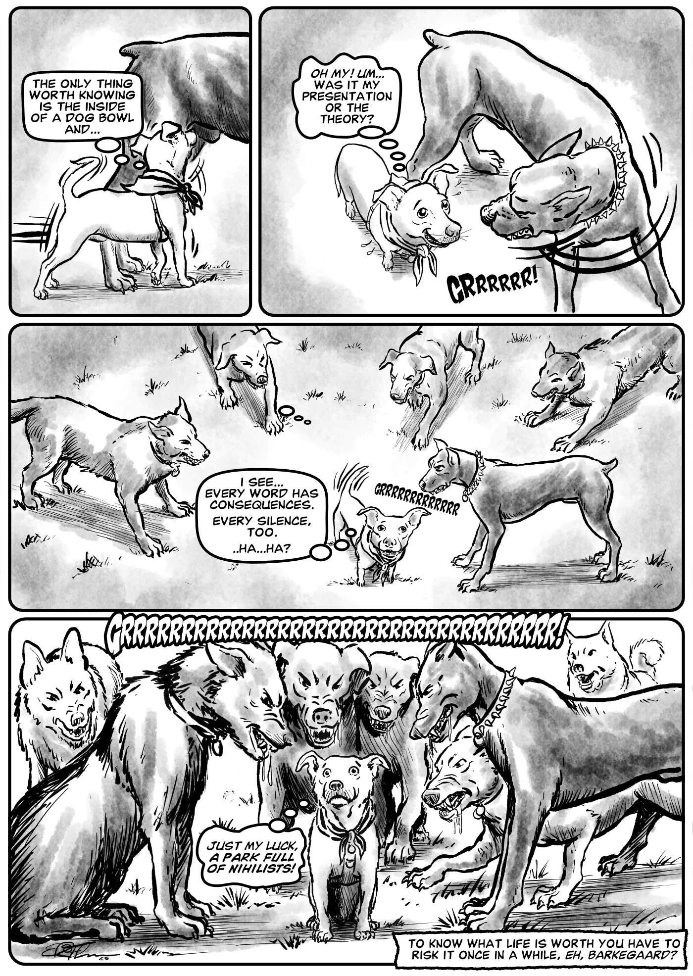 Barkegaard 3 Comic Page 3 by E.R. Flynn