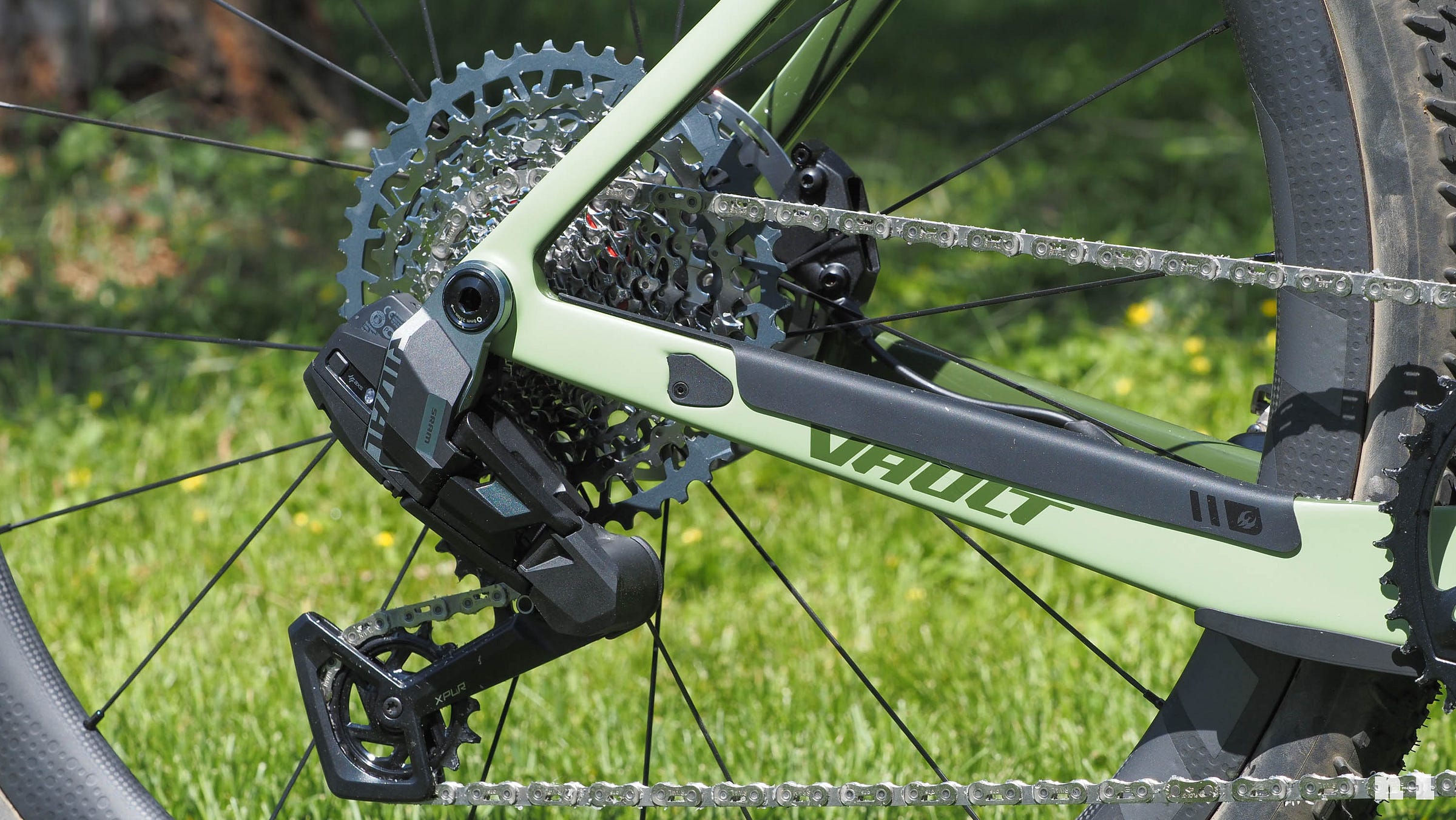 MY2026 SRAM Rival XPLR rear derailleur and cassette MY2026 SRAM Rival XPLR rear derailleur and cassette
