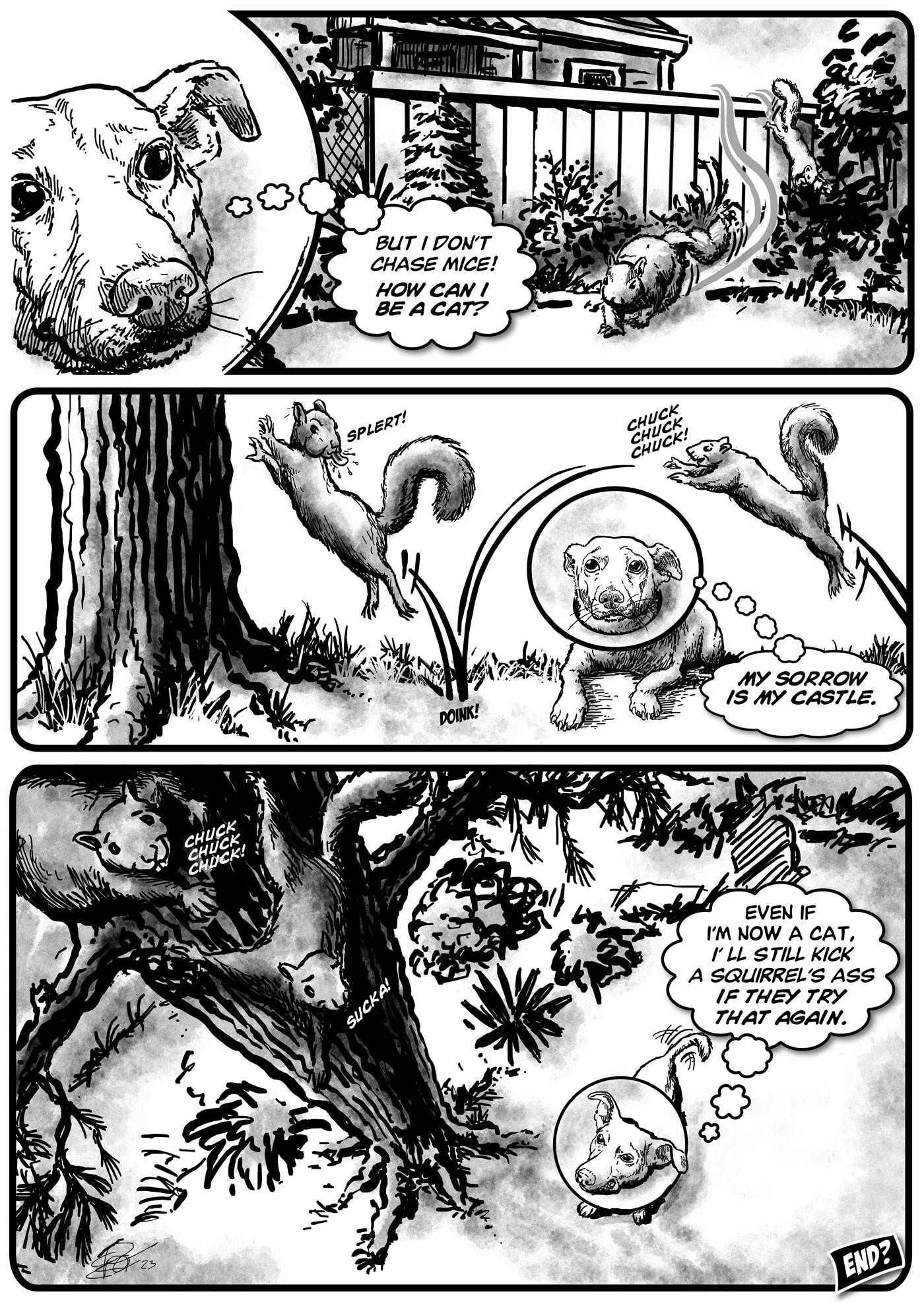 Barkegaard Page2 comic by ER Flynn