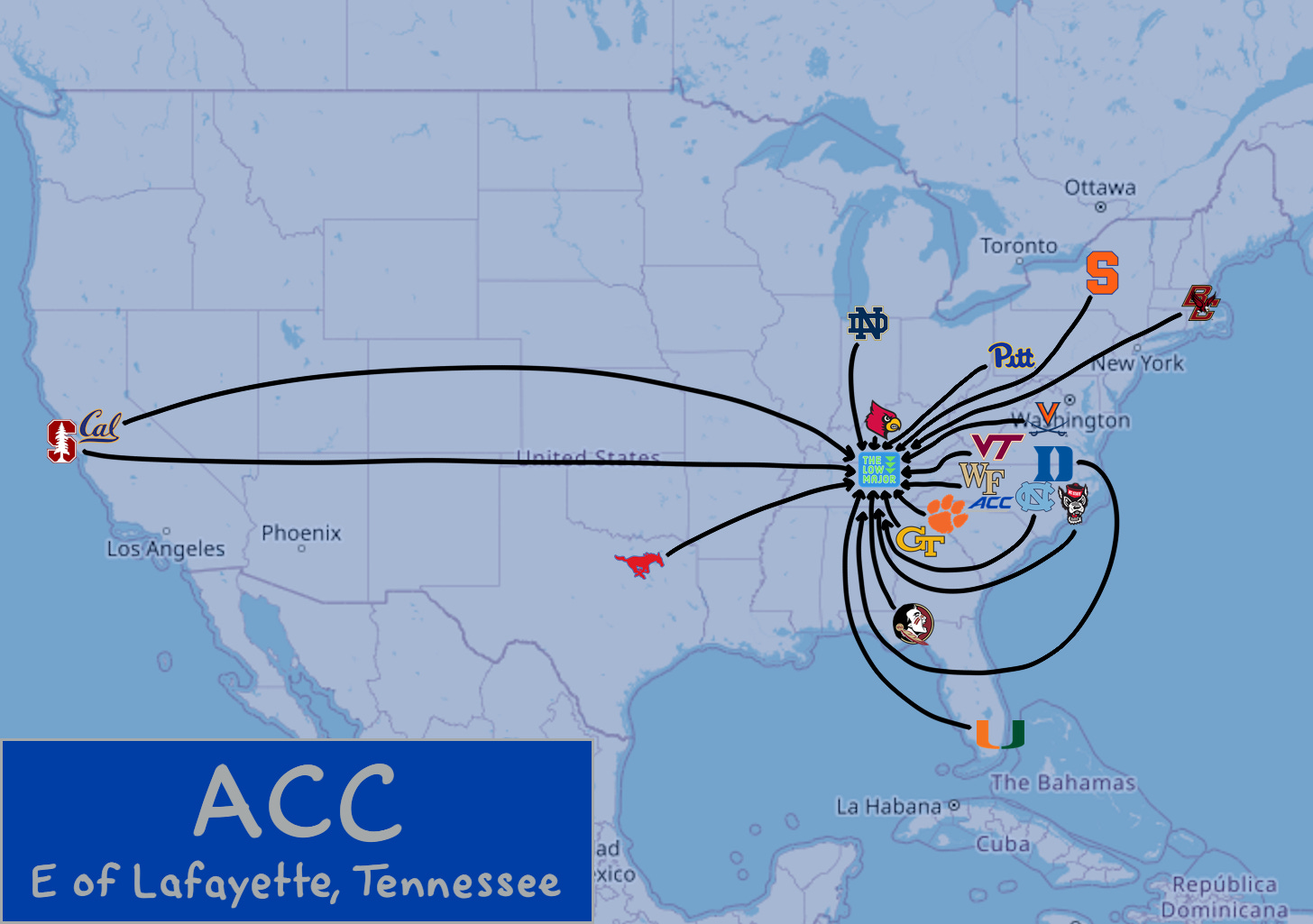 ACC midpoint map