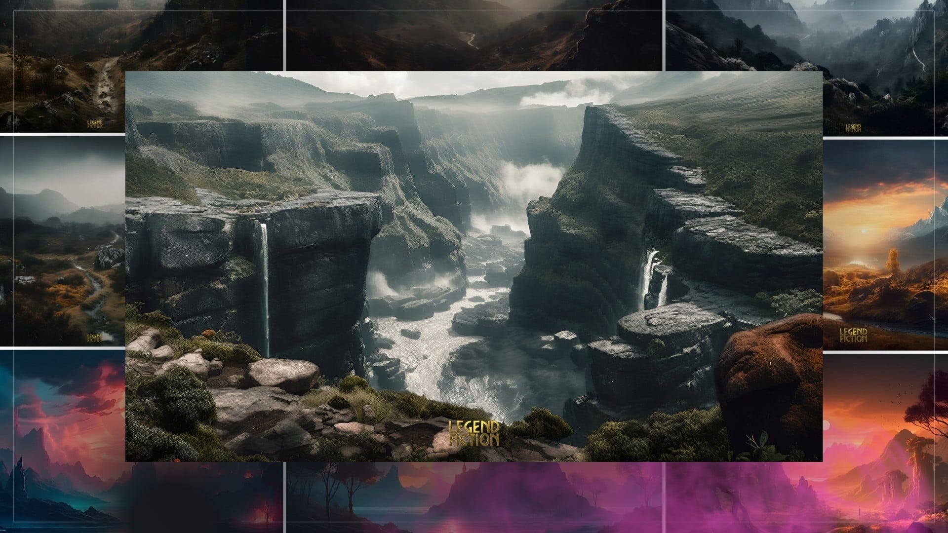 The Perilous Realm Landscapes – Free wallpapers for your screens, stories, & inspiration!