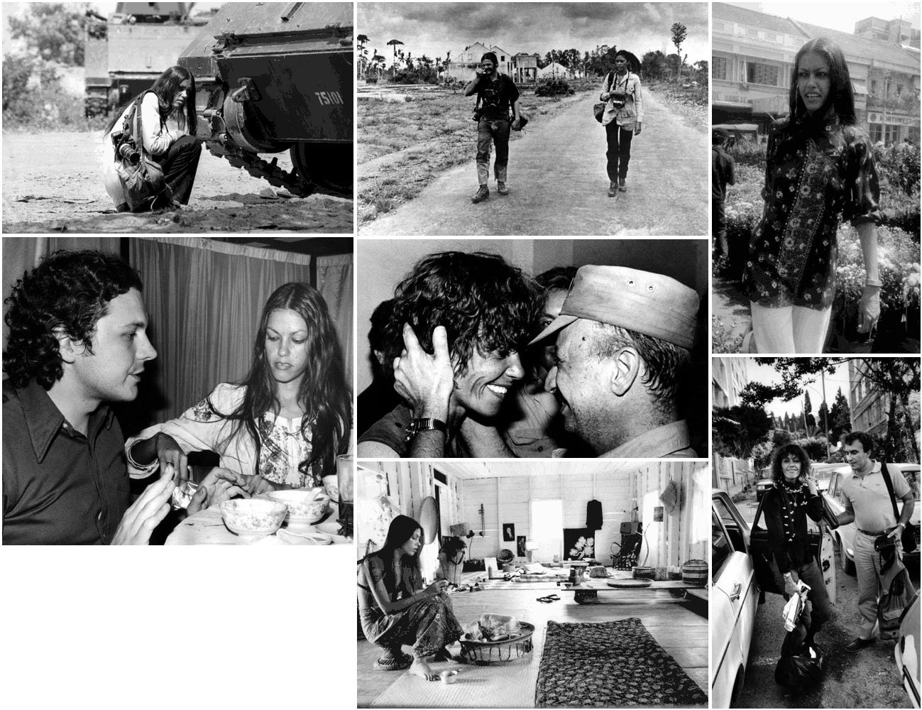 Photos of Françoise Demulder shared by friends and colleagues