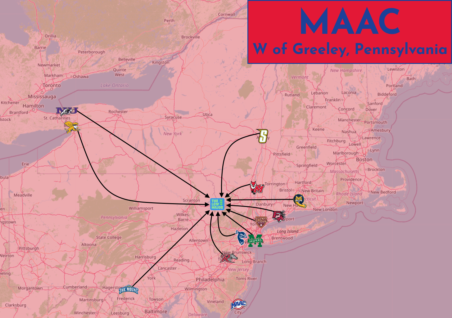 MAAC midpoint map