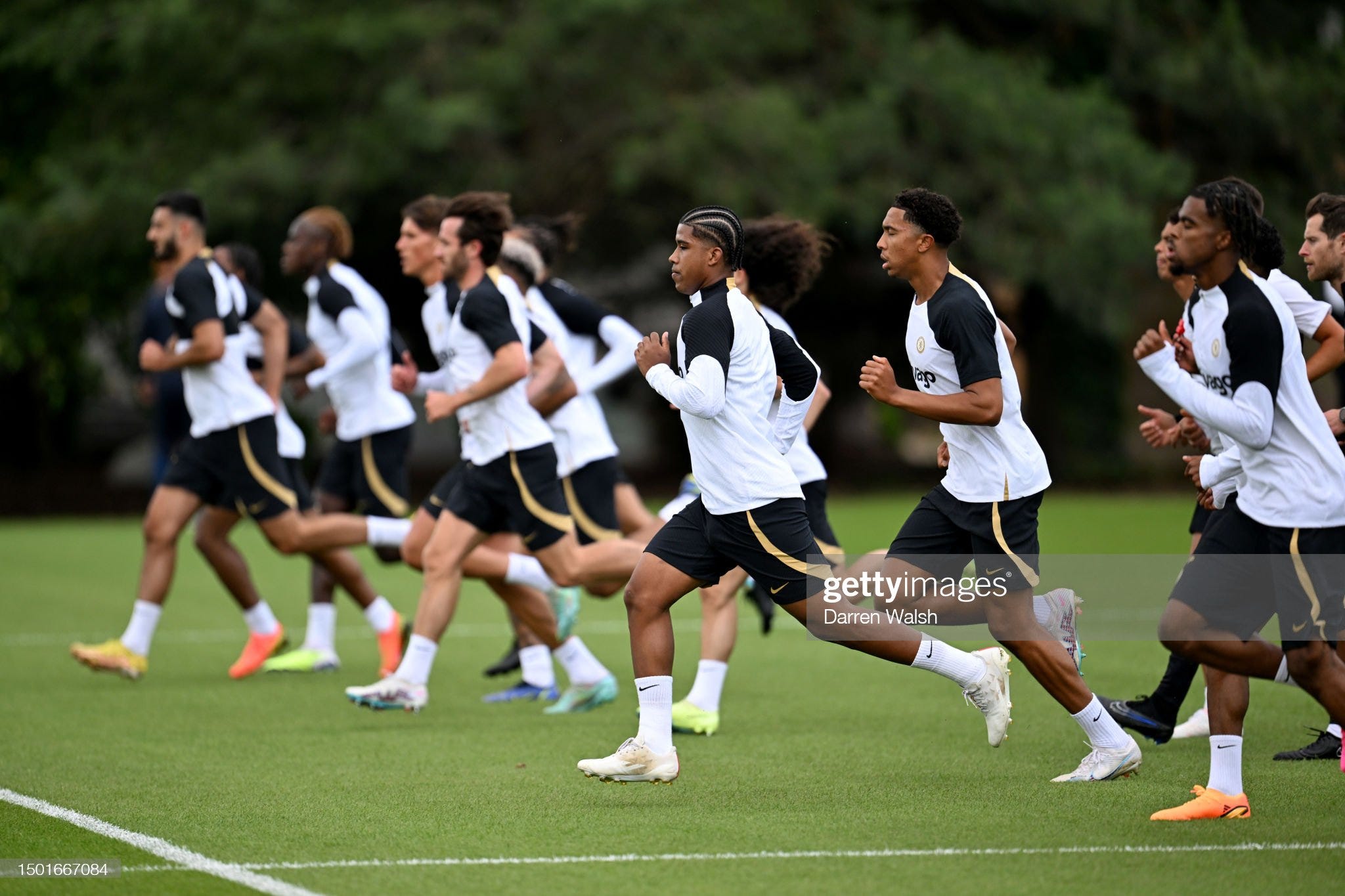 Chelsea Pre-Season Training Session