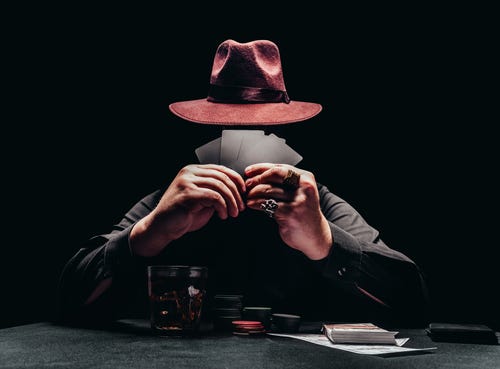 Poker Game Bluffing