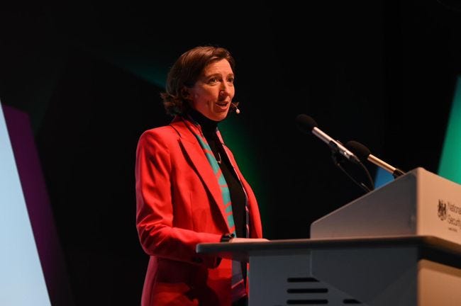 Lindy Cameron, CEO, NCSC at CYBERUK ICC Belfast