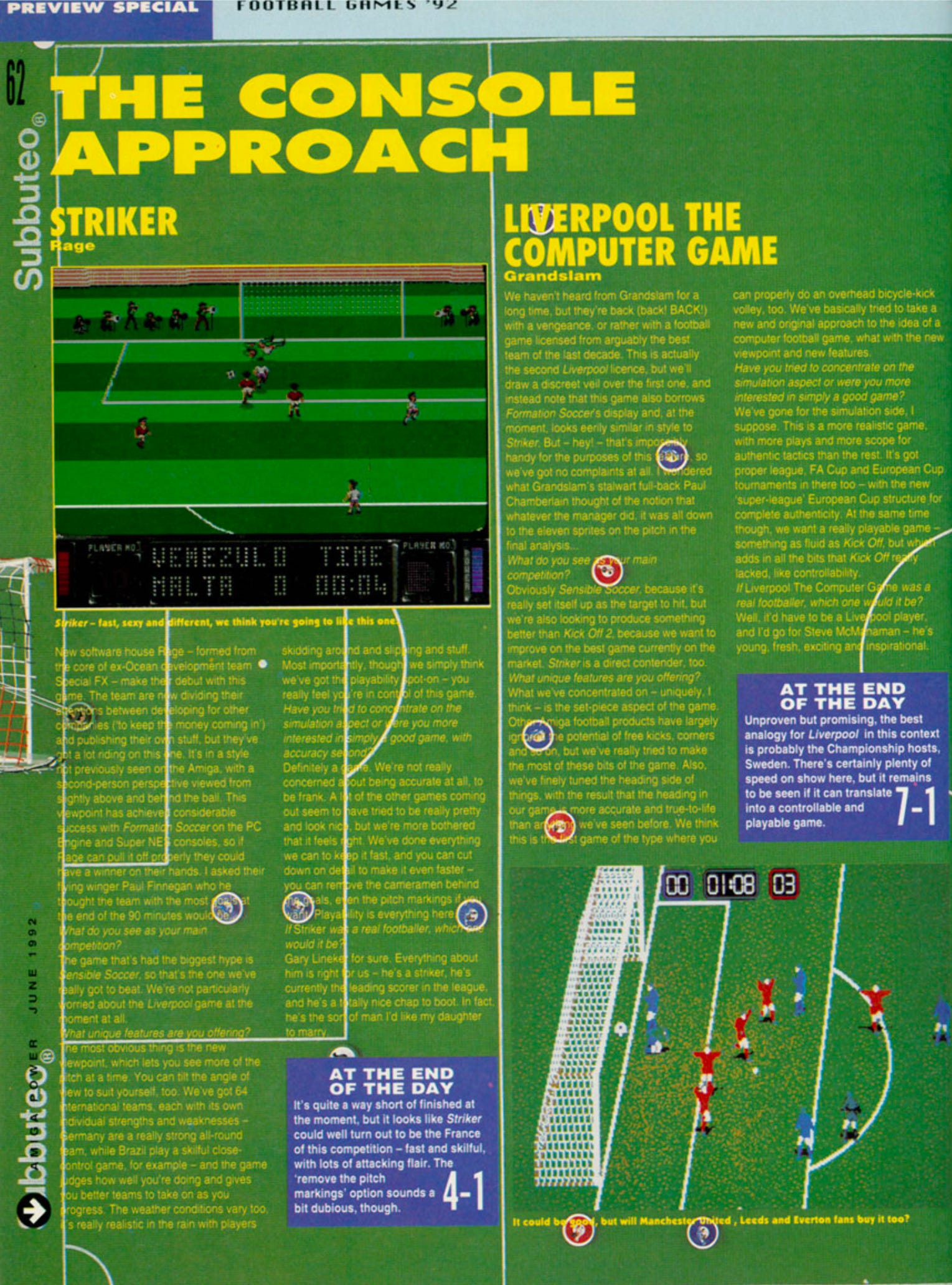 Championship Manager Amiga Review