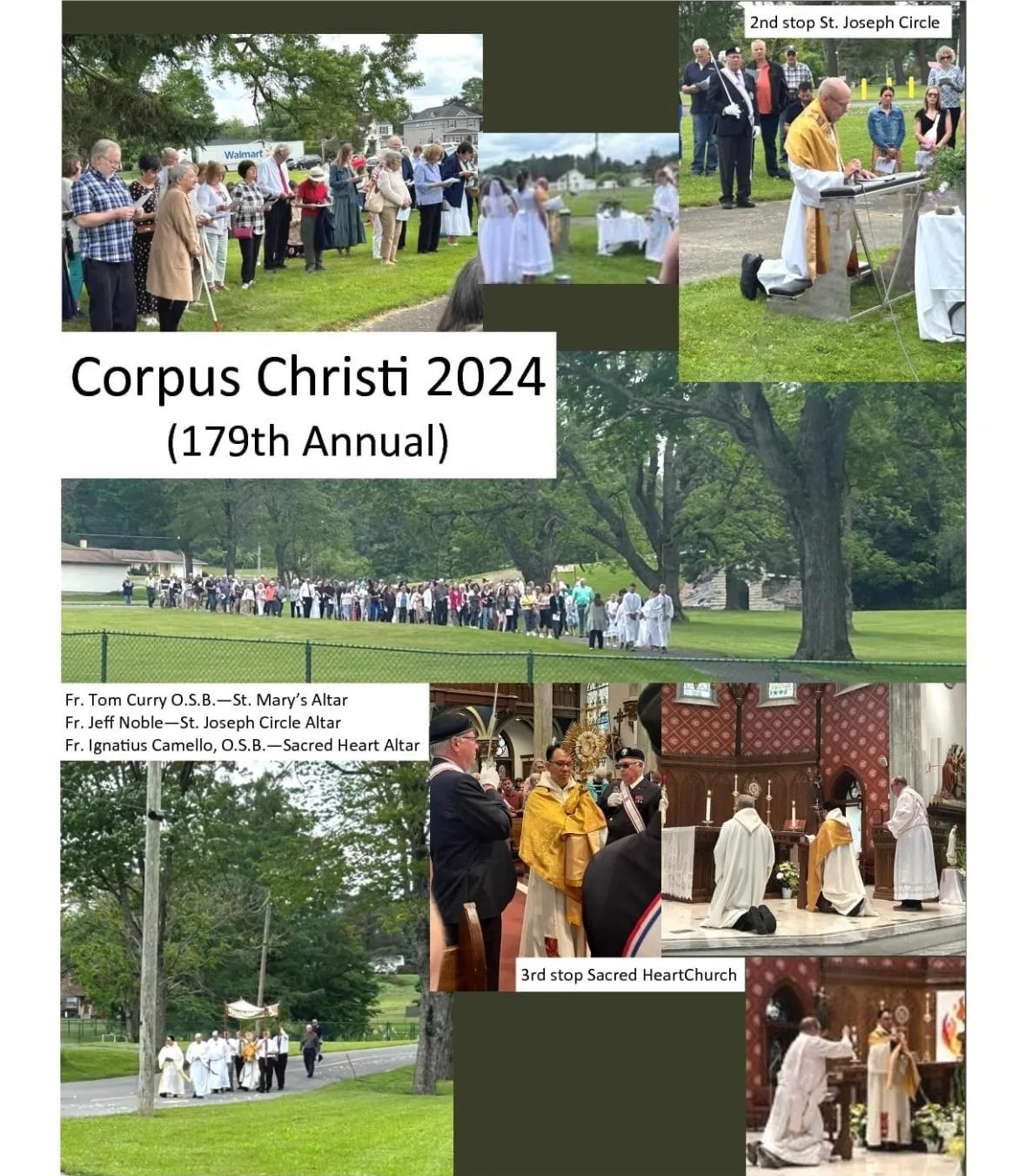 Photos from the 179th annual Corpus Christi processional.