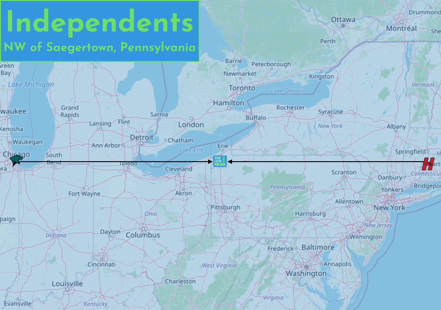 Independents midpoint map