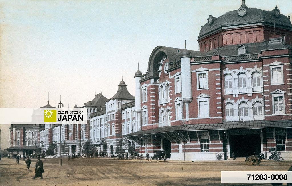 Tokyo Station in the 1910s