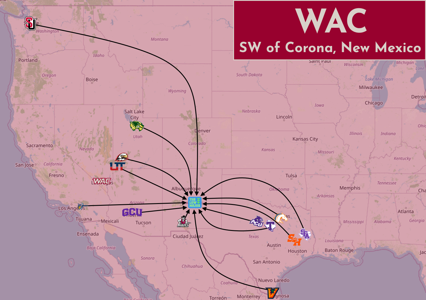 WAC midpoint map