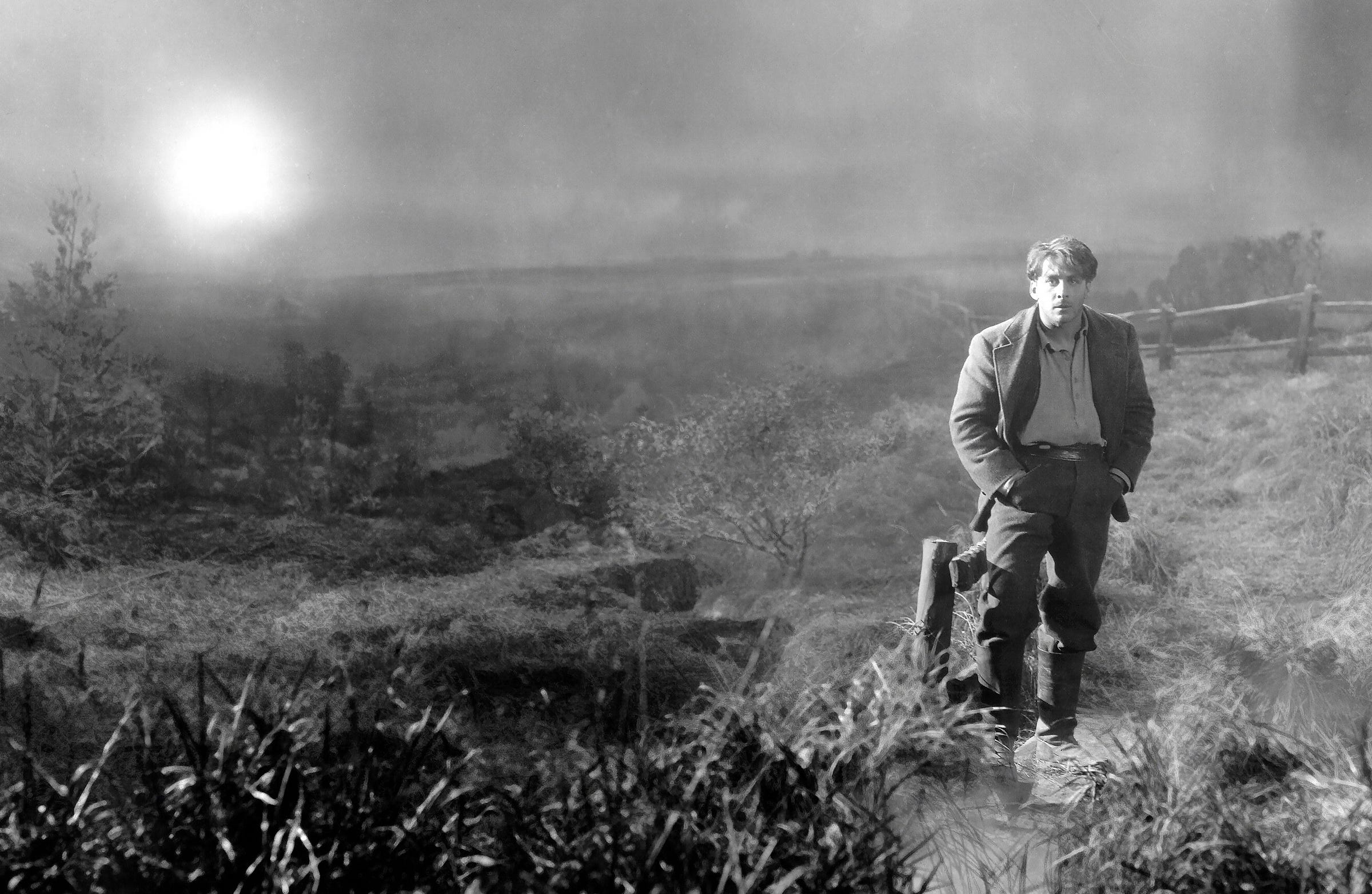 Sunrise (Amanecer, 1928), dirigida por F. W. Murnau