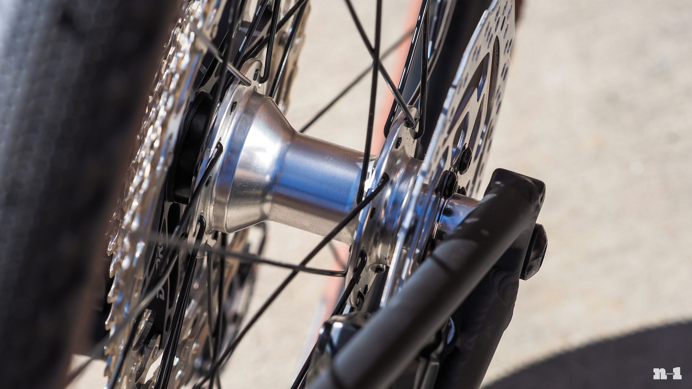 Eaglebear Black rear hub Eaglebear Black rear hub