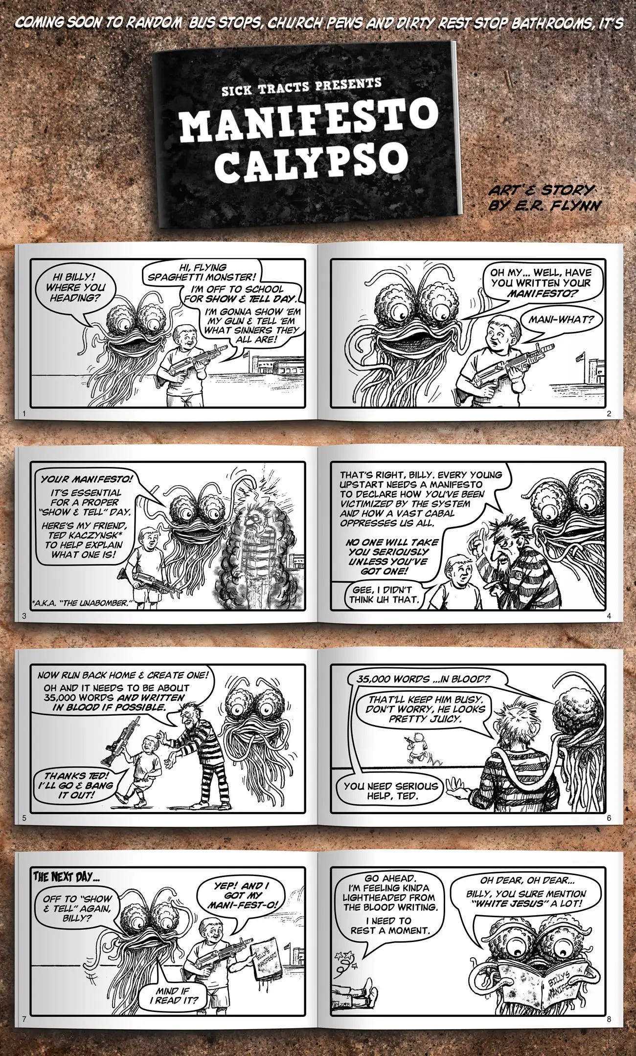 manifestoCalypso Comic Page 1 by ER Flynn