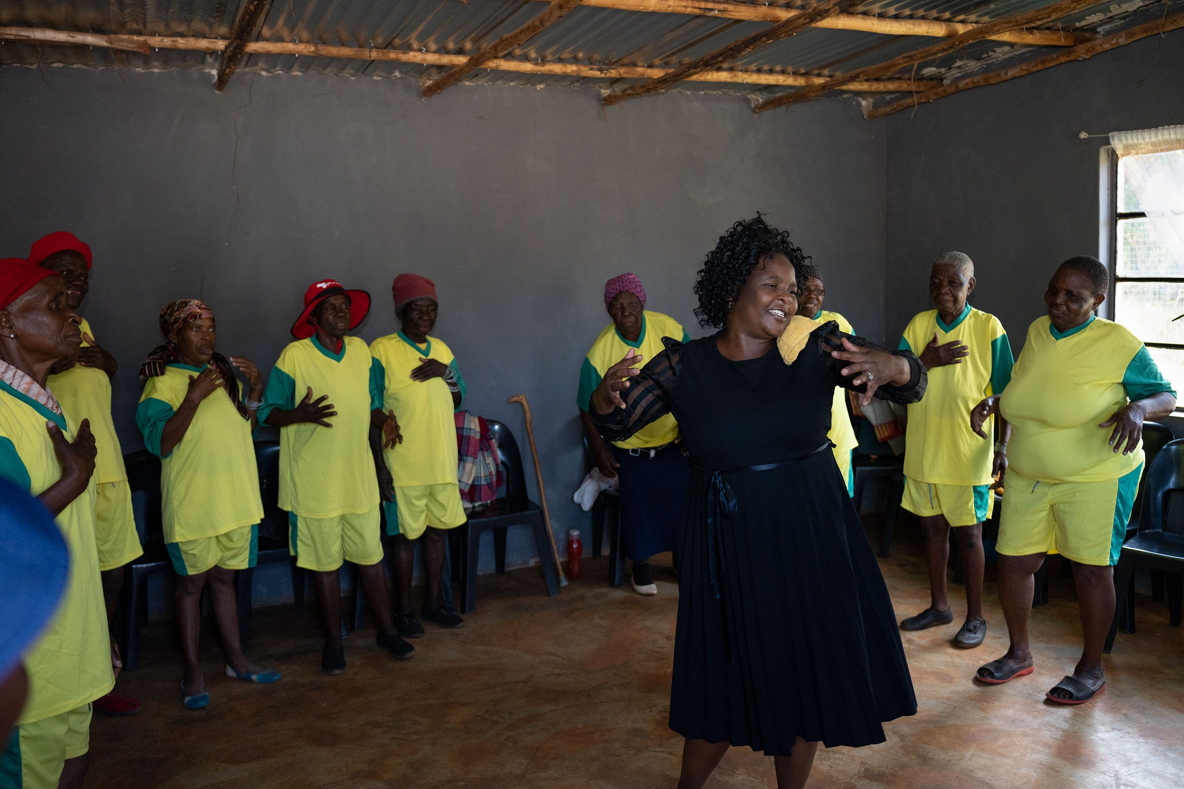 The elder generation grew up under the Apartheid regime and has seen the many changes that have taken place since, South Africa 2024 (photo/Dorothee Lebrun).