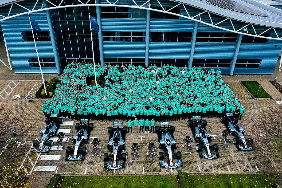 Formel 1, Mercedes feiert Rekord-WM-Titel 2019