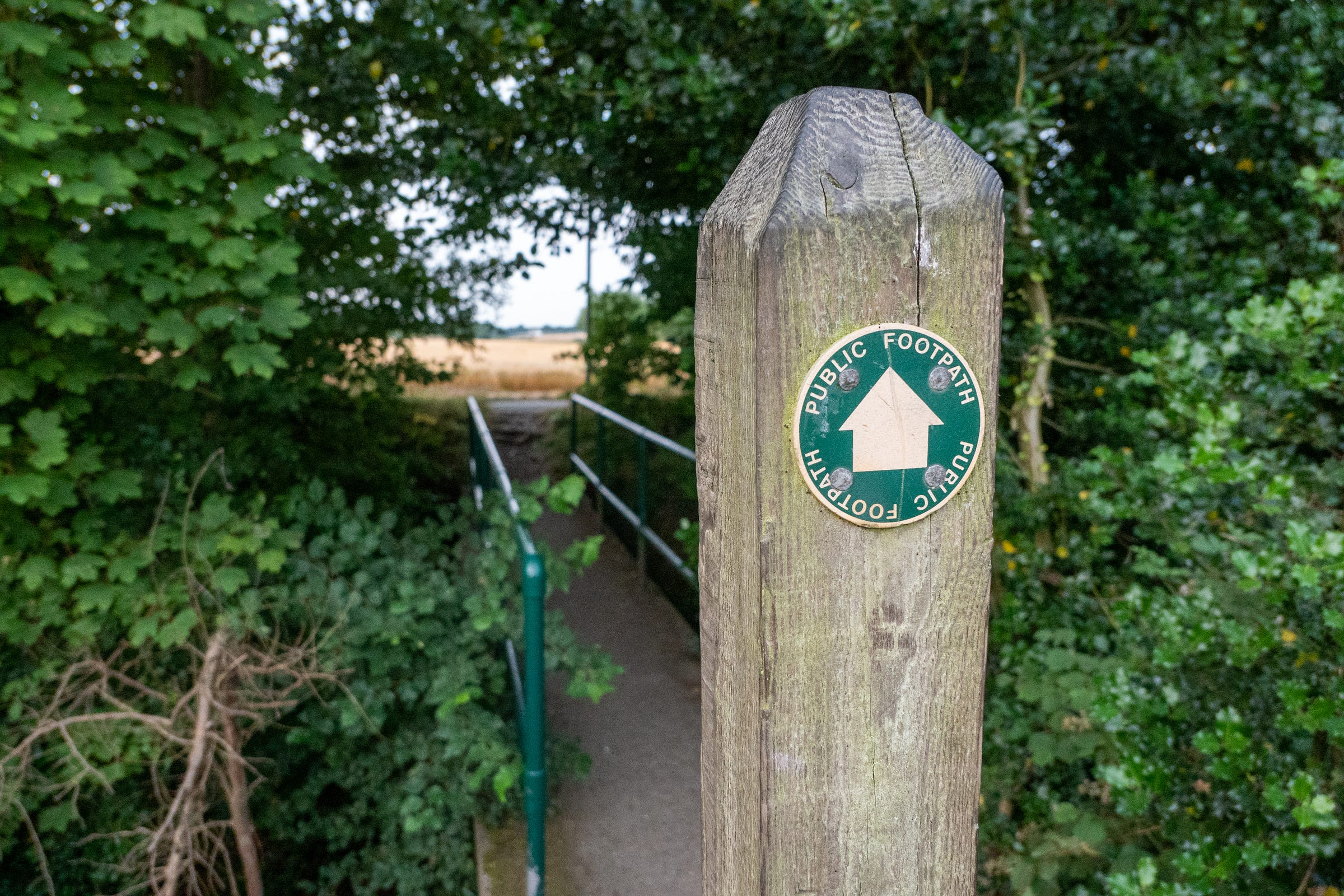 Walking across England From Liverpool to Manchester