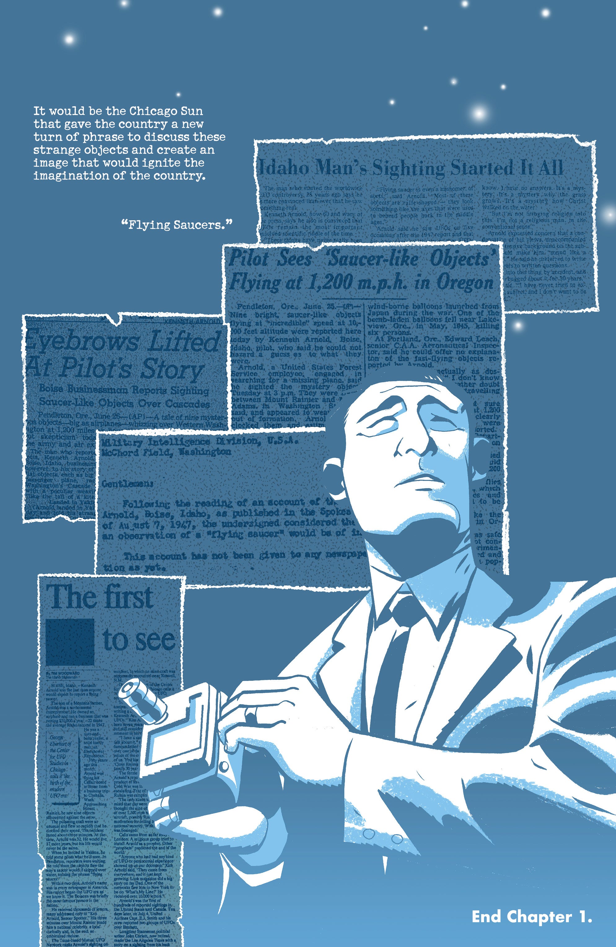 BLUE BOOK: 1947, Chapter 1 - by James Tynion IV