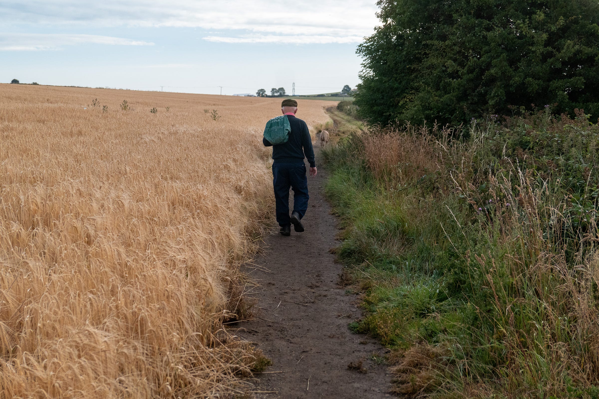 Walking across England From Manchester to Wakefield