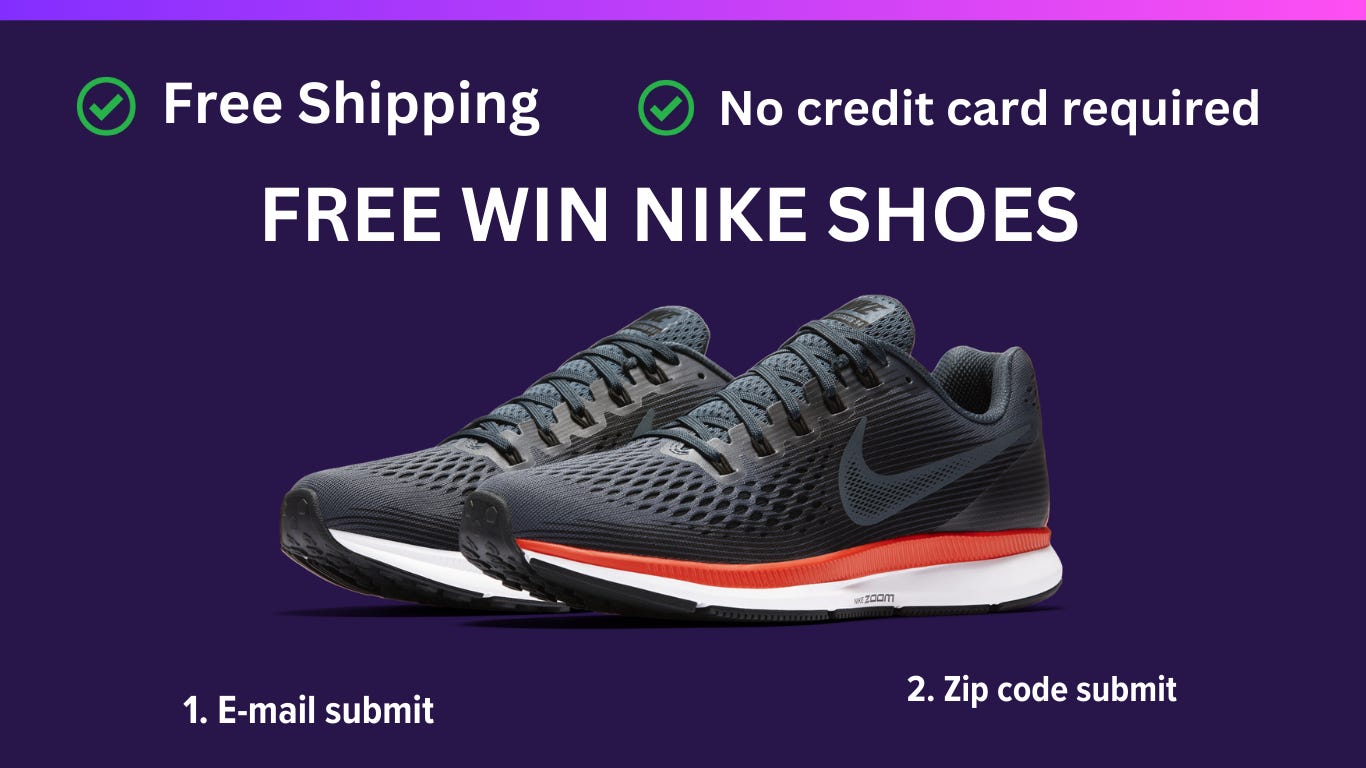 Free shoes by mail discount