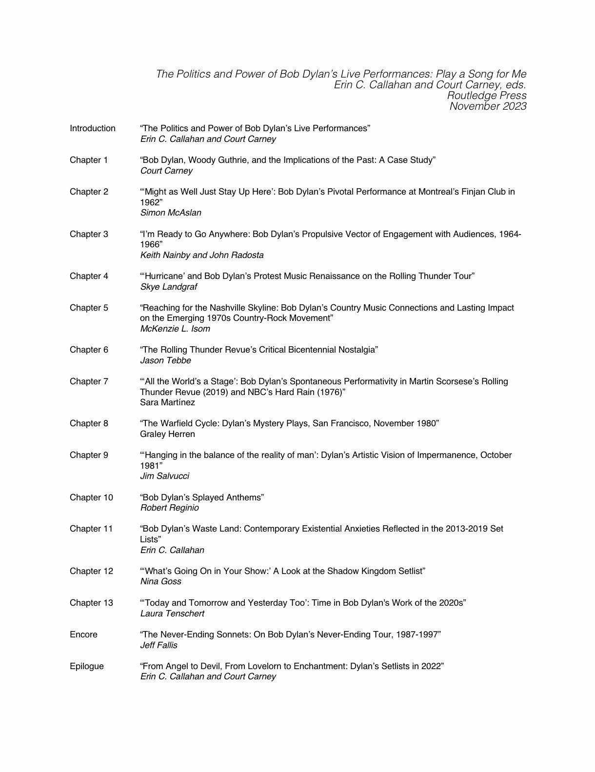 Celebrating The Politics and Power of Bob Dylan’s Live Performances