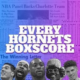 Every Hornets Boxscore