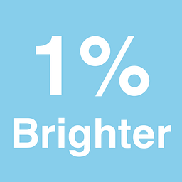 One Percent Brighter