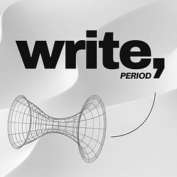Write, Period.