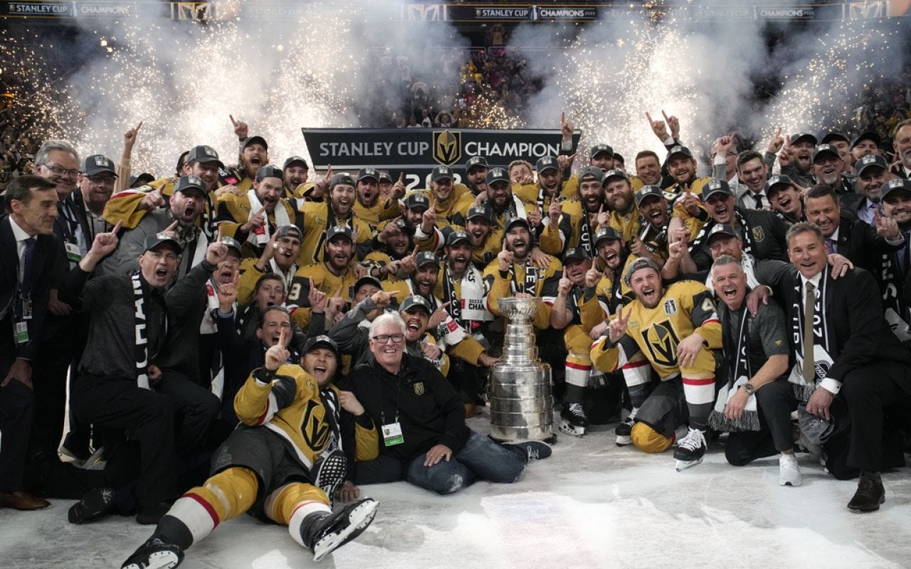 Golden Knights blast Panthers 9-3 in Game 5 to capture first Stanley Cup  title