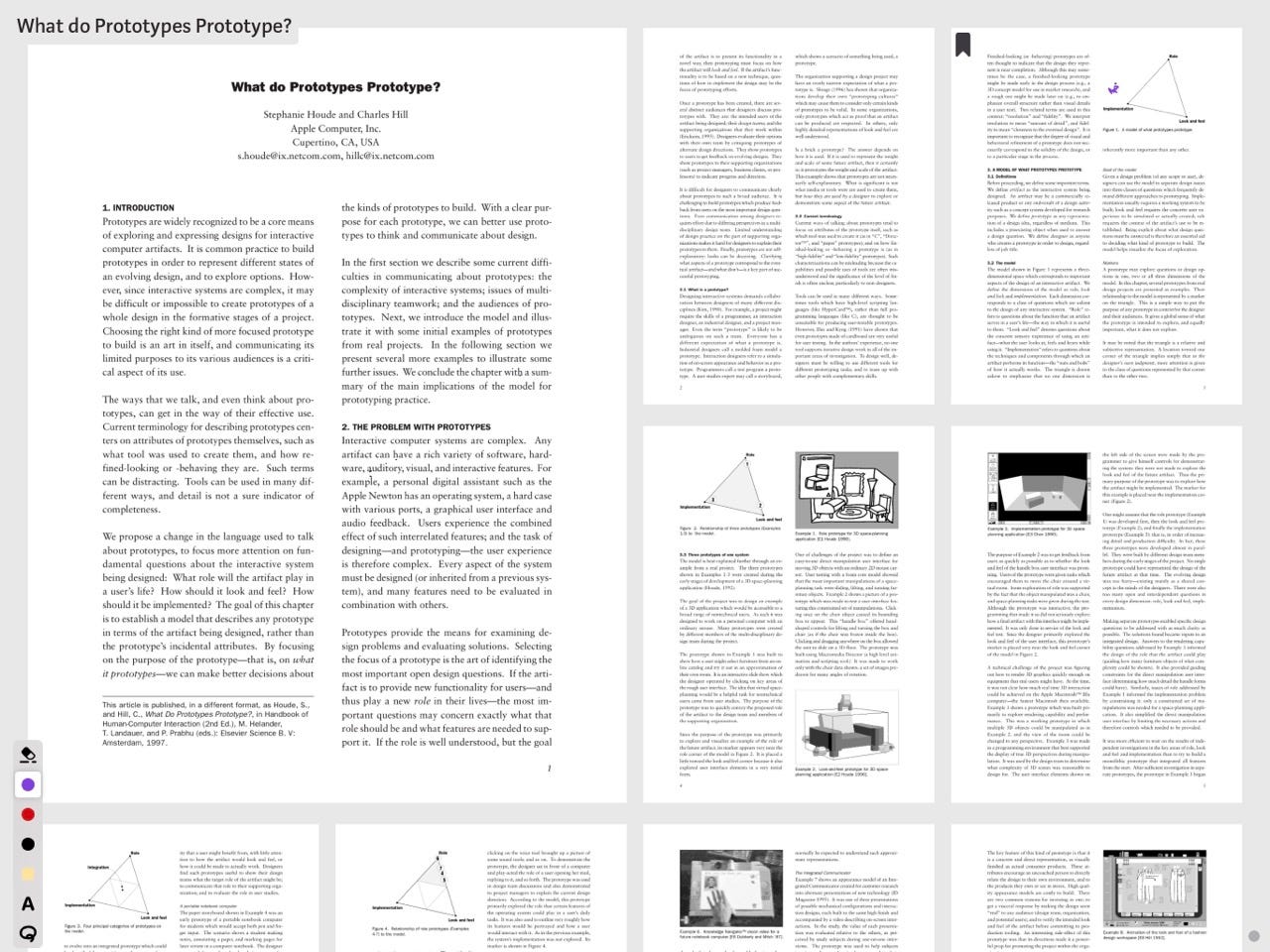 PDF arrangement of the paper, "What do Prototypes Prototype?"