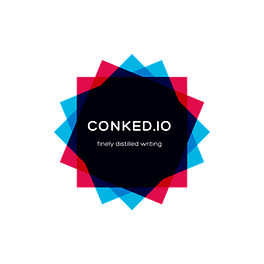 Weekly musings on writers and writing, from Conked Logo