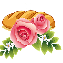 Bread and Roses Too Logo
